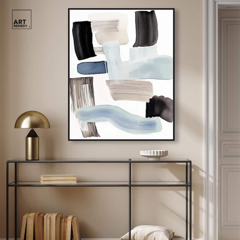 Abstract Order Canvas by Art Remedy