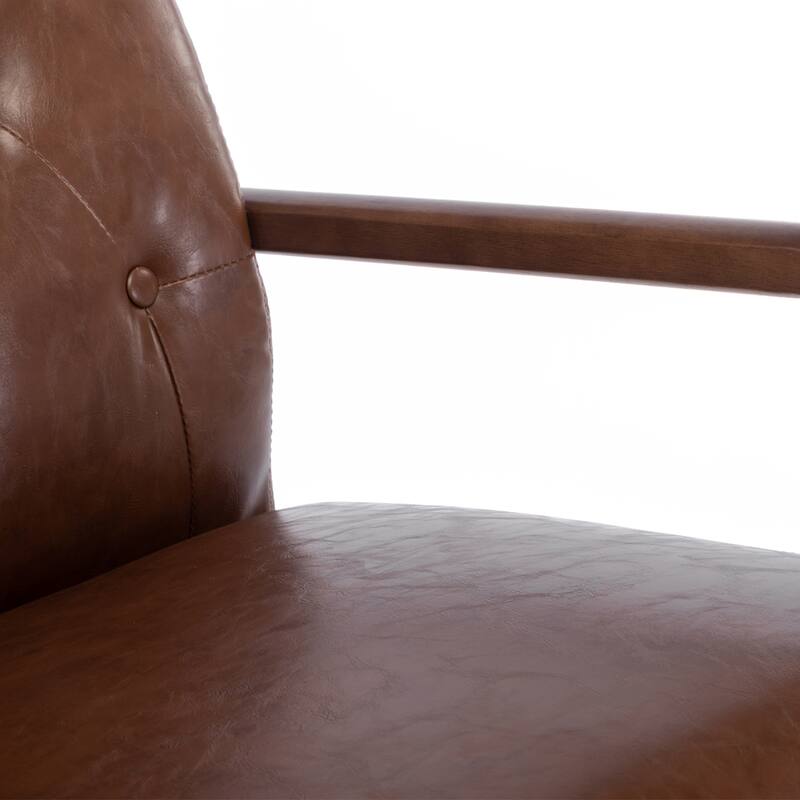 Rocking Armchair With Ottoman for Living Room