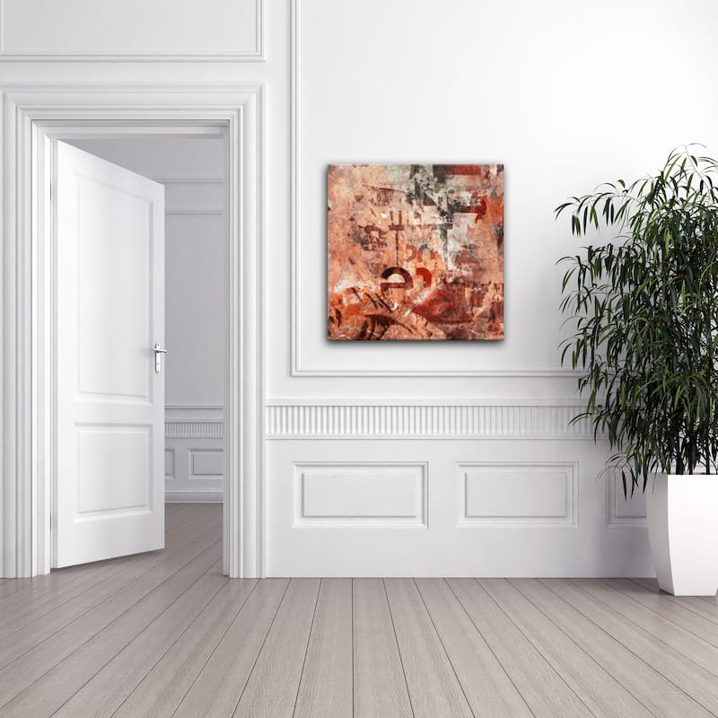 Ready2HangArt 'Abstract ABS X' Modern Canvas Wall Art