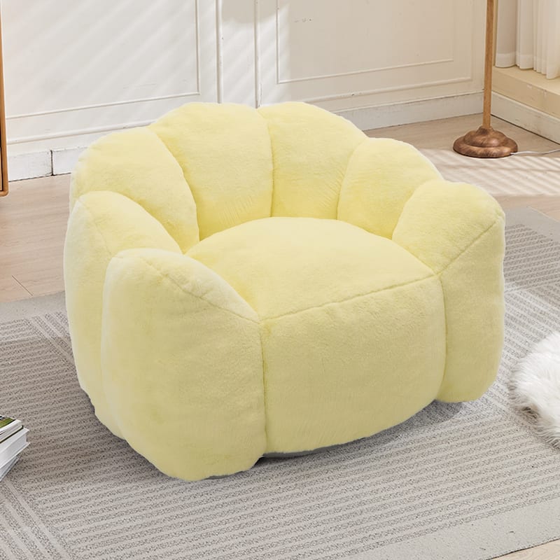 Adult Bean Bag Sofa with Pull Ring can be Easily Moved Suitable for Various Environments Such as Living Room, Bedroom, etc.