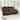 Signature Design by Ashley VonRyan Dark Brown Power Reclining Loveseat with Console and Adjustable Headrest - 81"W x 42"D x 42"H