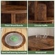 preview thumbnail 66 of 102, 4/5/6 Tiers Round Rotating Bookcase, Revolving Floor Standing Bookshelf Corner Organizer Display