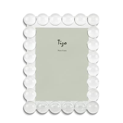 Curata Crystal Glass 4x6 Bubble Frame