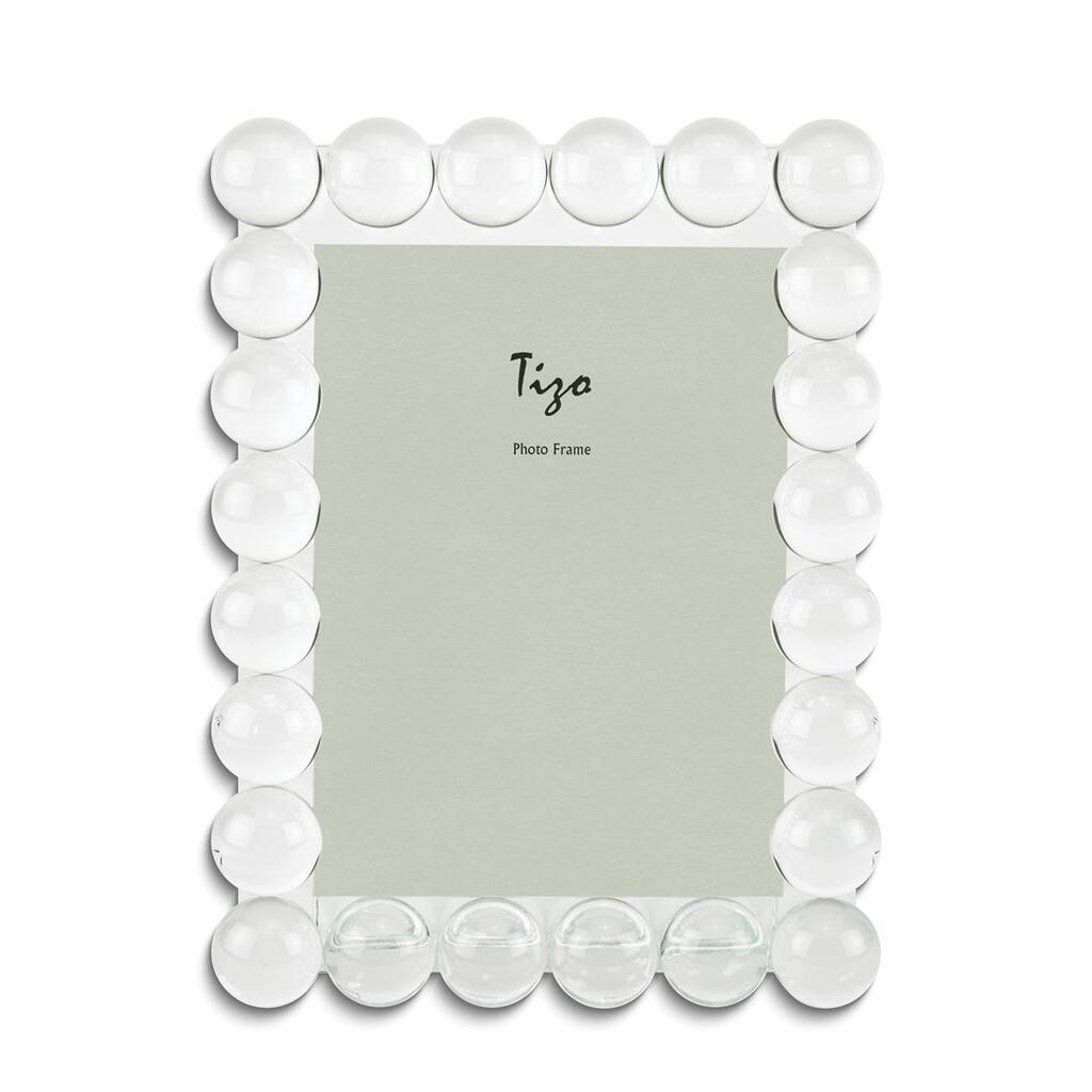 Curata Crystal Glass 4x6 Bubble Frame