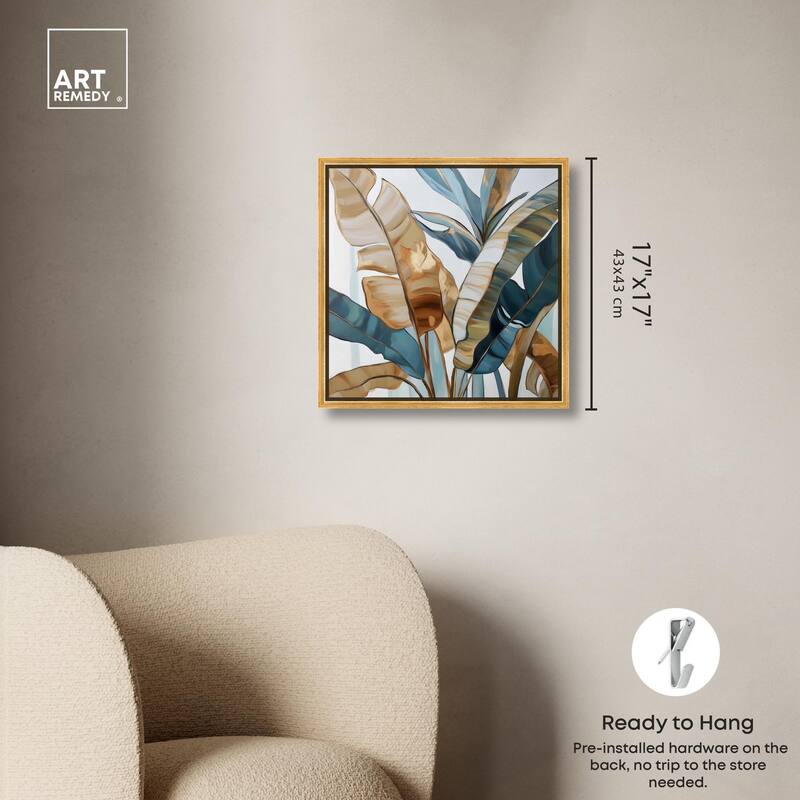 Paradise Fronds II Canvas by Art Remedy