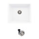 preview thumbnail 14 of 52, STYLISH 22 inch Composite Granite Dual Mount Kitchen Sink - 22" x 17.5" x 8.25"
