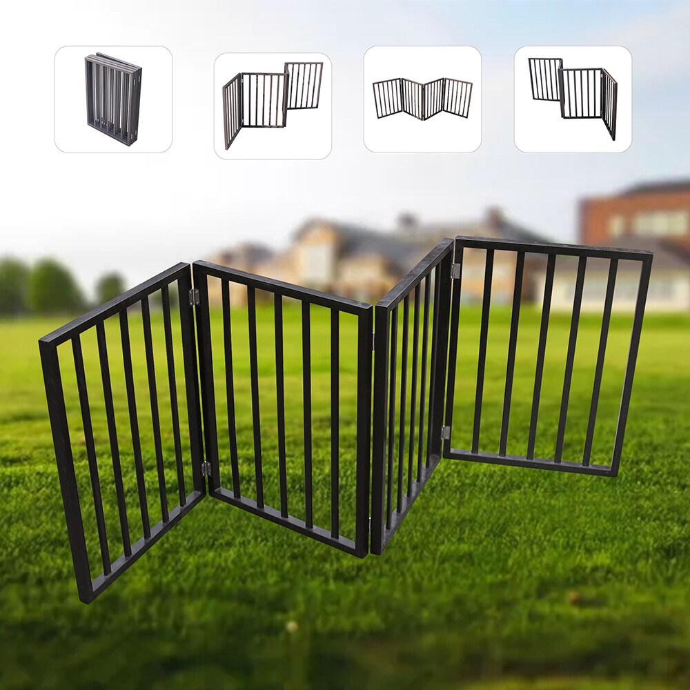 Dog gate in store outlet