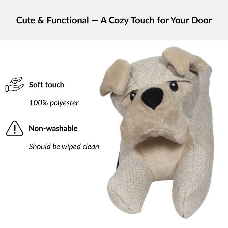 Dog-Shaped Draft Stopper 35 Inches