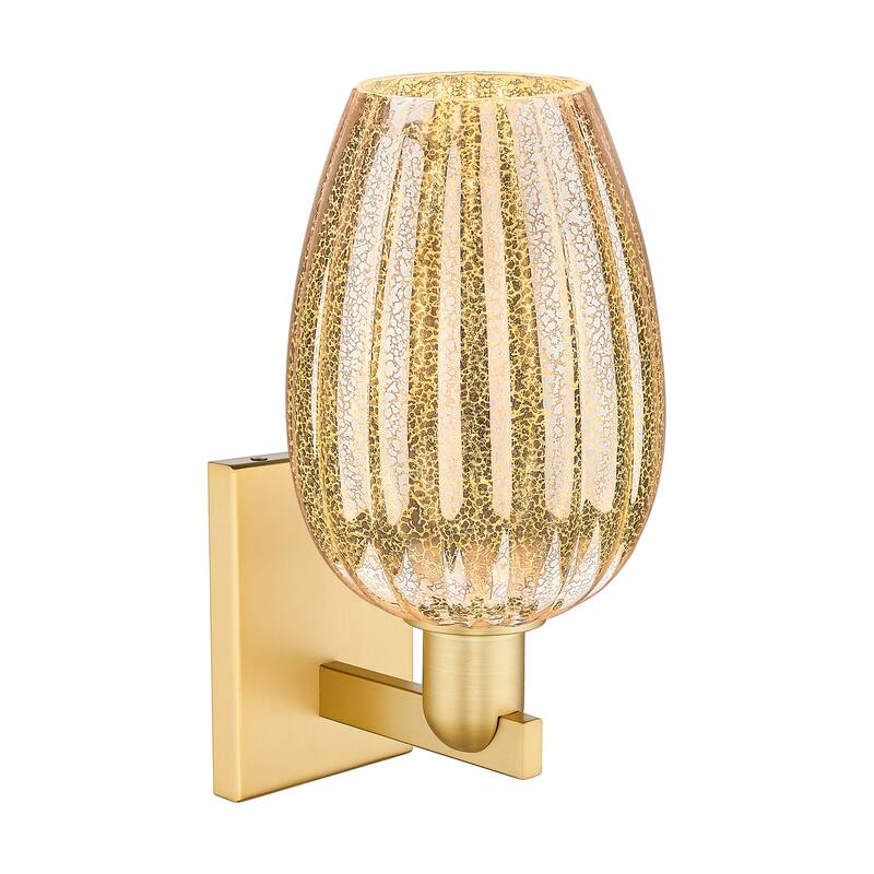 Innovations Lighting Downtown Urban - Preston - 1 Light 6" Flute Shade Wall-mounted Sconce