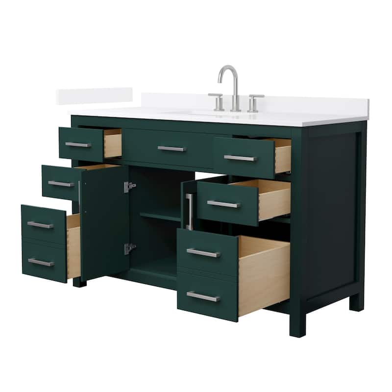 Wyndham Collection WCG2424-54S-QTZ-US3MXX Beckett 54" Free Standing