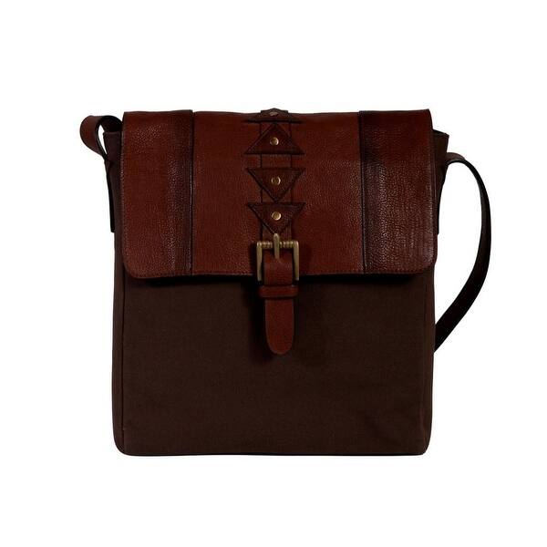 Shop Scully Western Travel Bag Mens Crossbody Mini Tablet Brown One Size Overstock 31108984