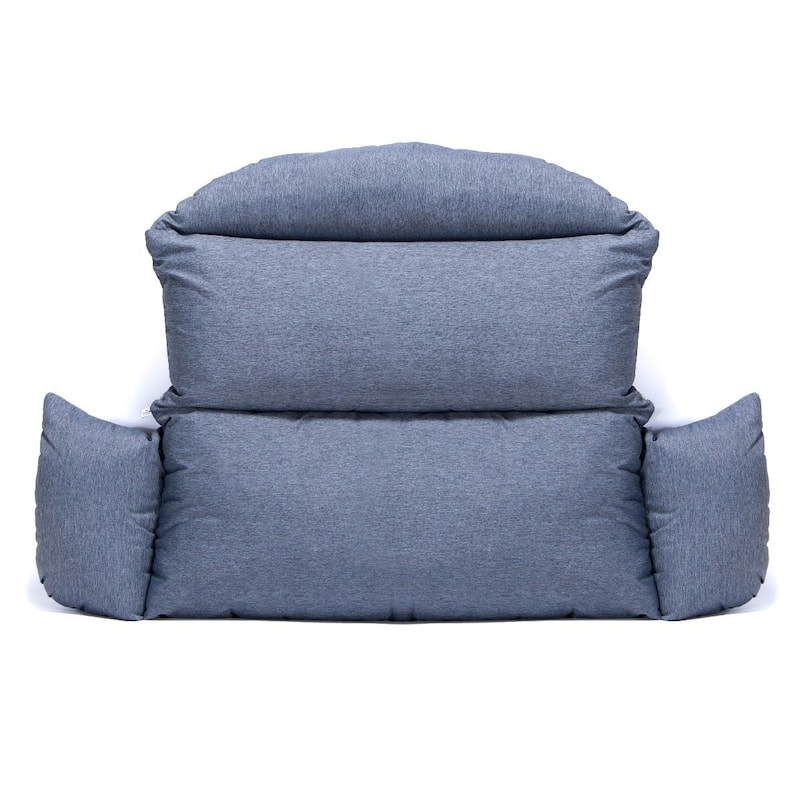 2-Person Hanging Egg Chair Cushion - Durable, Soft Outdoor Swing Seat Replacement - All Colors