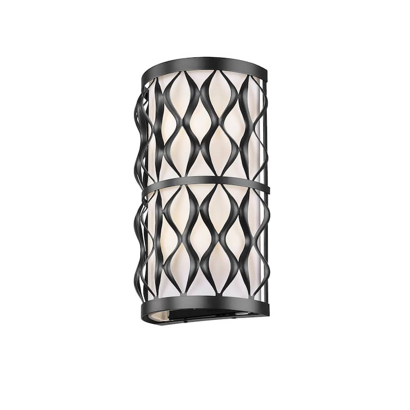 Z-Lite 1948-2S Harden 2 Light 15" Tall Wall Sconce