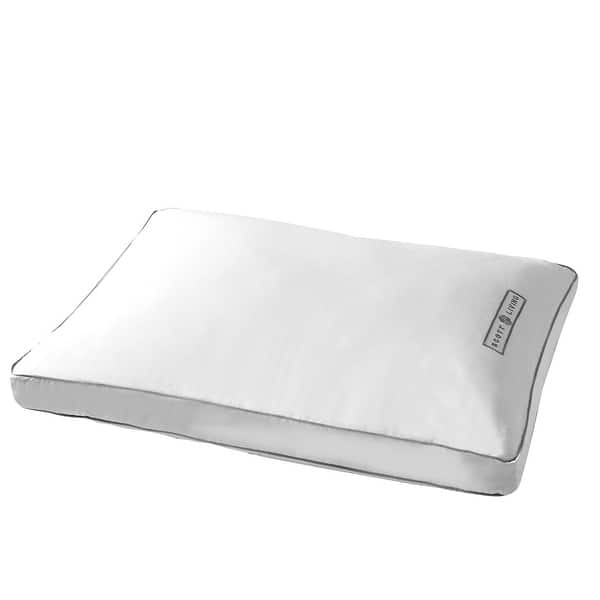 SCOTT LIVING White Down Fiber Gusseted Pillow Bed Bath & Beyond