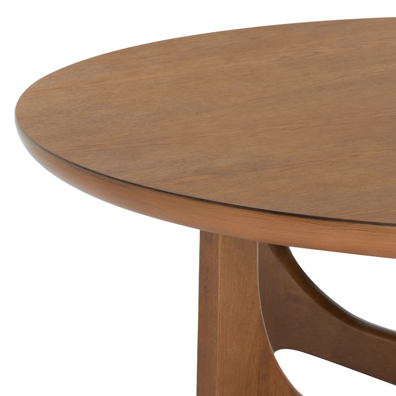 SAFAVIEH Couture Sasha Wood Round Coffee Table - 40 in. W x 40 in. D x 18 in. H