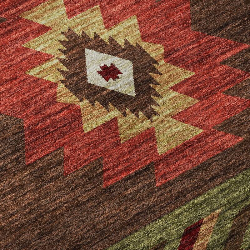 Premium Washable Super Soft Boho Tribal Mayfield Rug