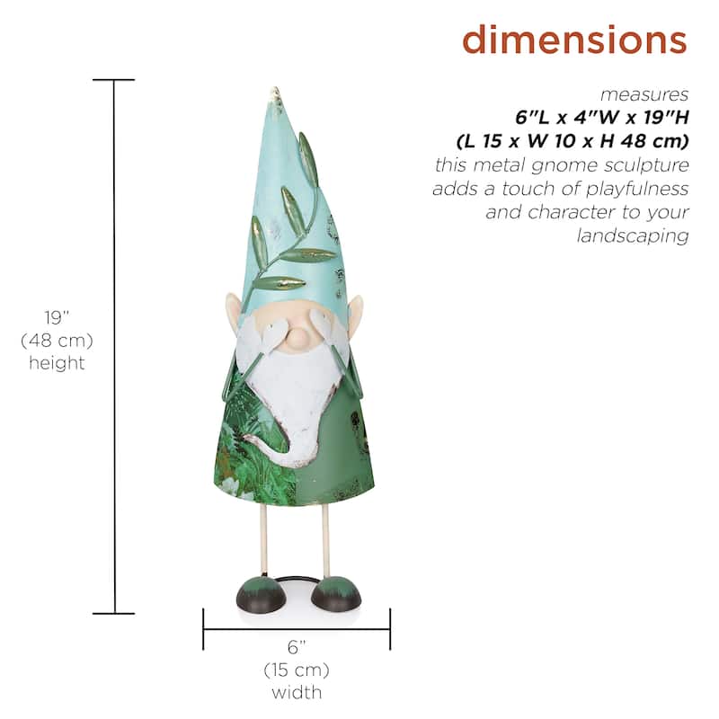 Hide-And-Seek Metal Gnome