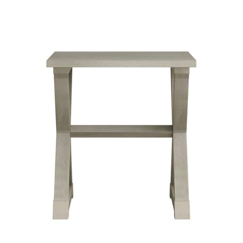 Square Transitional Accent Table, Multi-Functional End Table & Nightstand