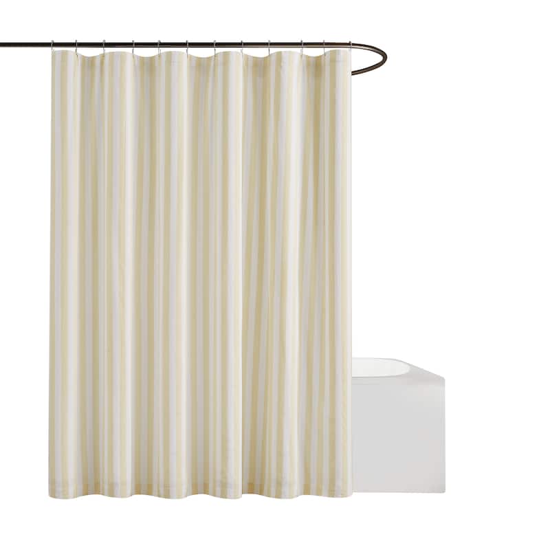 Brooklyn Loom Levi Stripe Shower Curtain