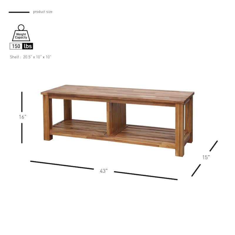 NPD Furniture Tiburon TV Bench