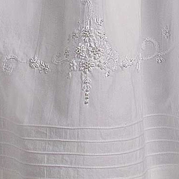 embroidered christening gowns