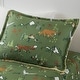 preview thumbnail 5 of 11, Intelligent Design Kids Theo Forest Animals Plush Reversible Comforter Set