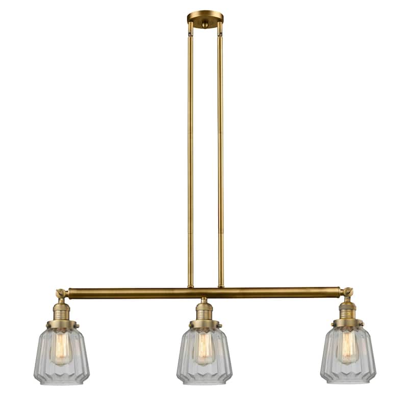 Innovations Lighting Chatham 3 Light 39" Wide Linear Chandelier