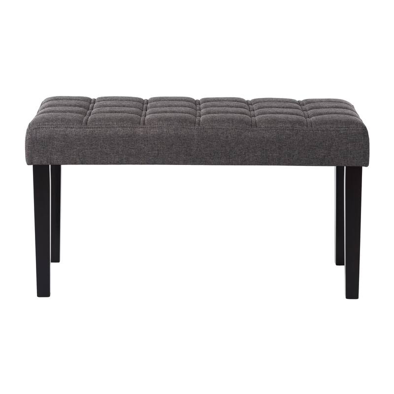 CorLiving California Fabric Tufted Bench