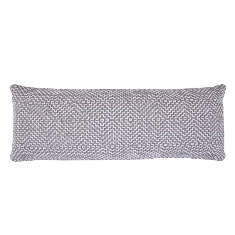 Sevita Diamond Delight Woven Geometric Throw Pillow
