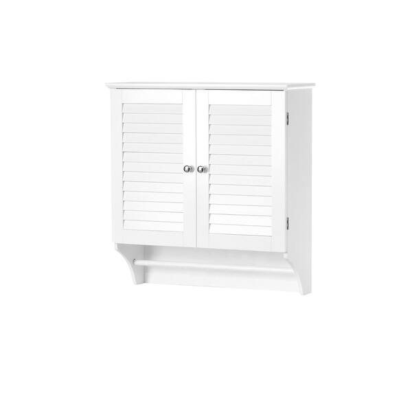 https://ak1.ostkcdn.com/images/products/is/images/direct/ec4a83f7d2870150d0fcc7b7199ba2ee379343b6/White-Bathroom-Wall-Cabinet-with-2-Louver-Shutter-Doors-and-Shelf.jpg?impolicy=medium