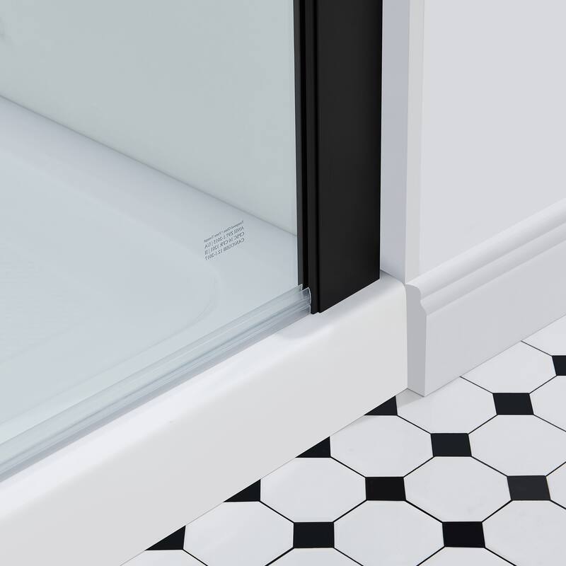 Bel Soft Close 3-Piece Base/Door Rectangular Corner Shower Kit (Left or Right Drain)