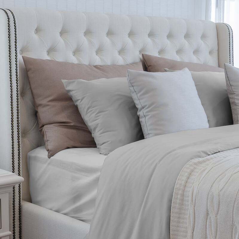2-Piece Pillowcase Set, 100% Bamboo Breathable 320 Thread Count Pillow Case