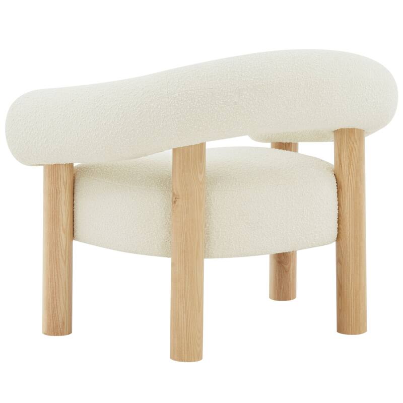 SAFAVIEH Couture Reese Accent Chair - 38" W x 30" D x 30" H - 38Wx30Dx30H