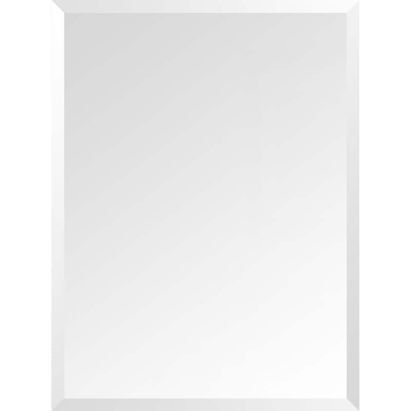 Frameless Modern Beveled Bathroom Vanity Mirror