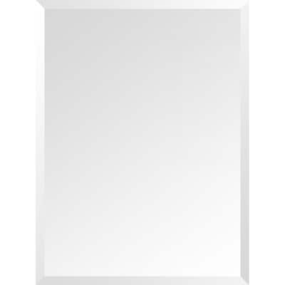 Frameless Modern Beveled Bathroom Vanity Mirror