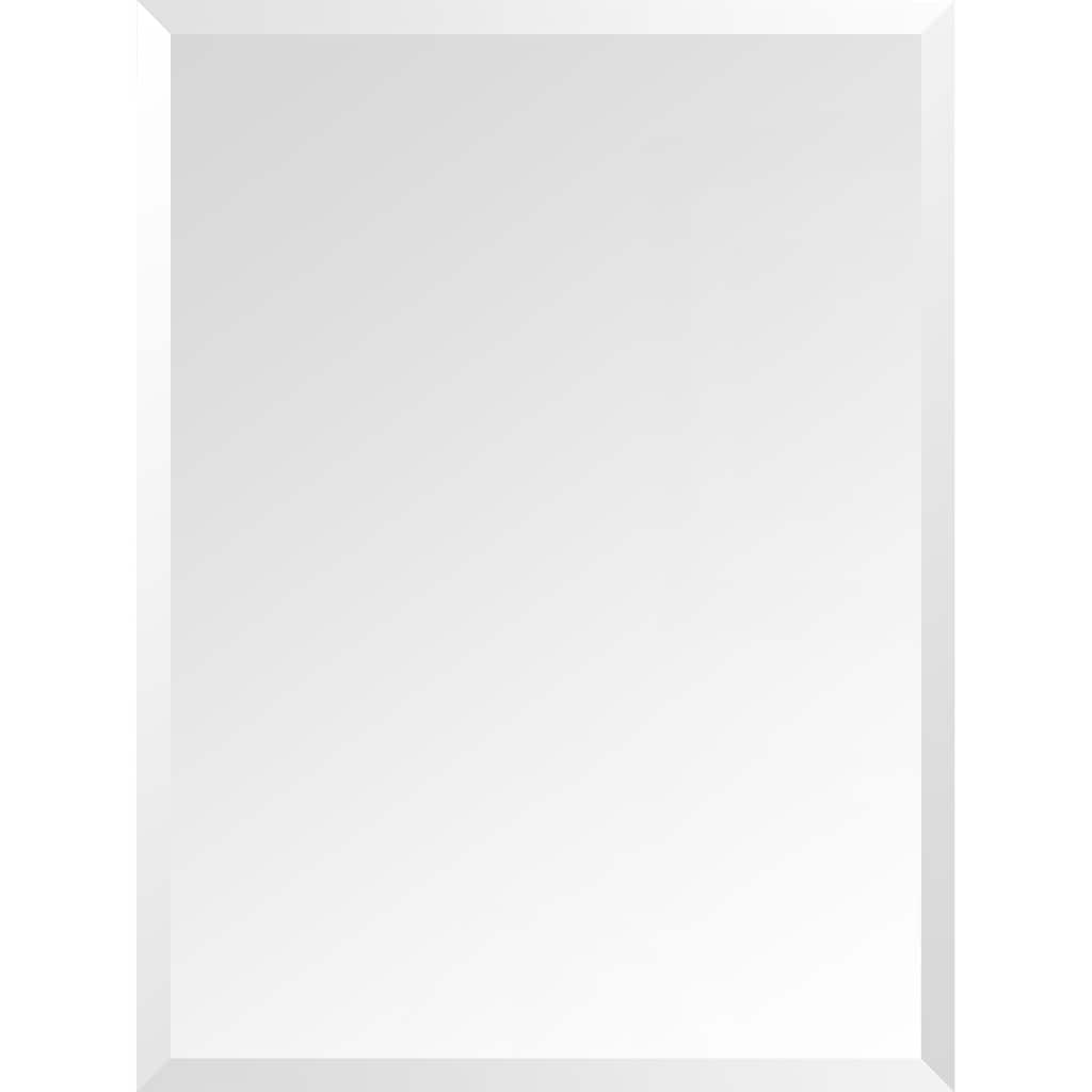 Frameless Modern Beveled Bathroom Vanity Mirror