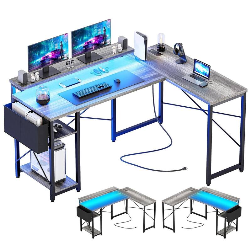 L Shaped Gaming Computer Desk
