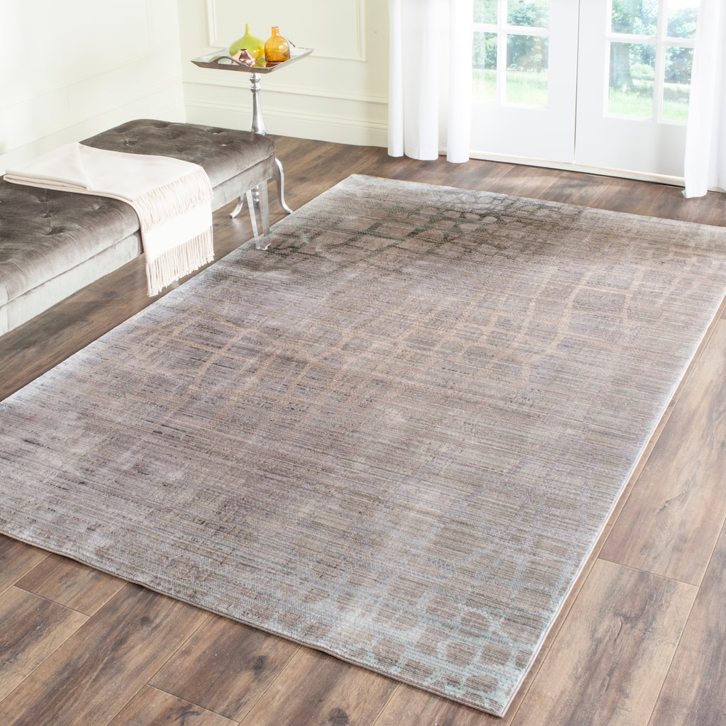 SAFAVIEH Valencia Nazila Distressed Vintage Boho Oriental Polyester Rug