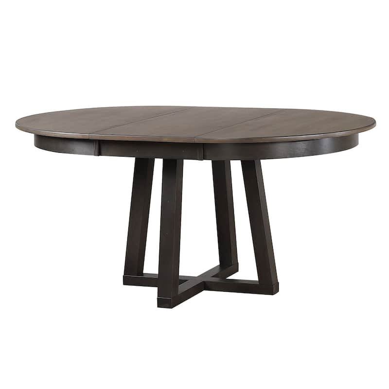 Antique Grey Cross Base Dining Table