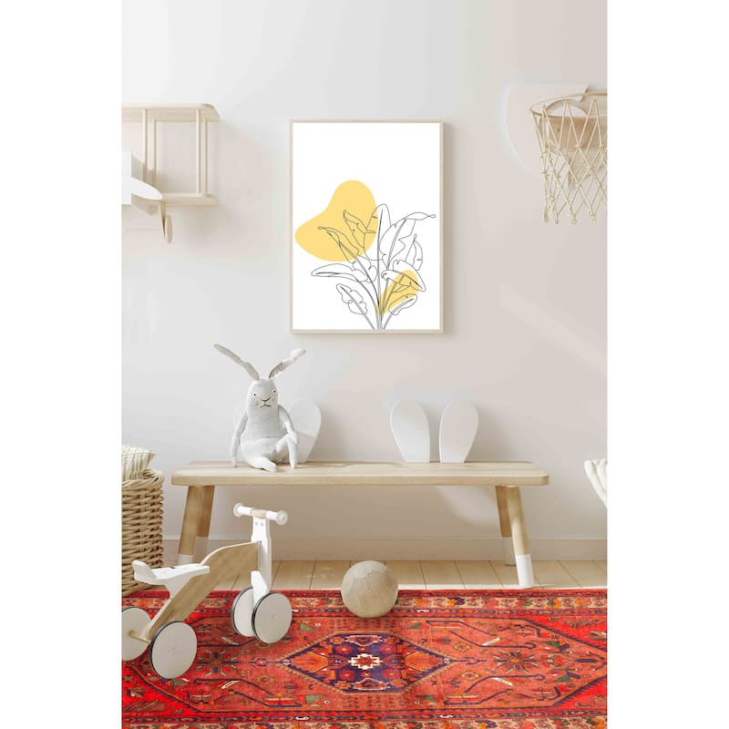 ECARPETGALLERY Hand-knotted Anadol Burgundy Wool Rug - 4'10 x 7'1