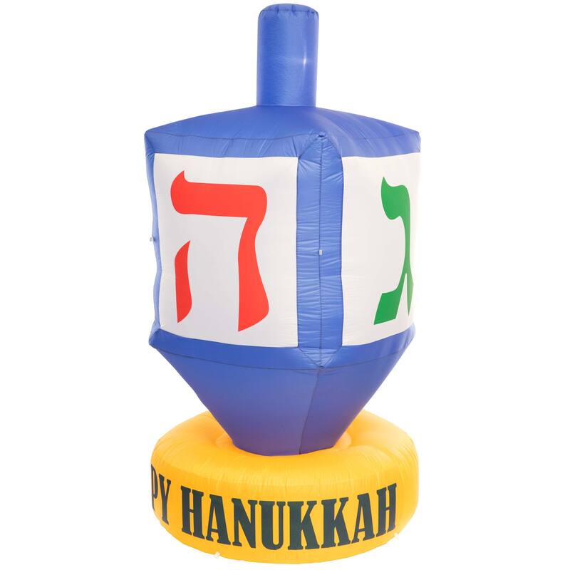 Giant Hanukkah Inflatable Dreidel