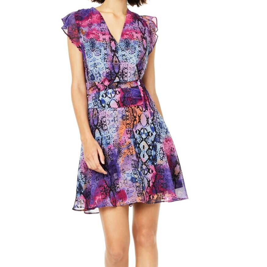 purple dress size 12