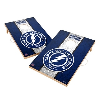 Vintage Tampa Bay Lightning NHL Regulation 2x4 Cornhole Set