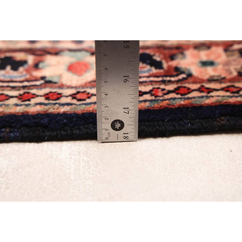 ECARPETGALLERY Hand-knotted Andelz Dark Navy Wool Rug - 4'1 x 6'6