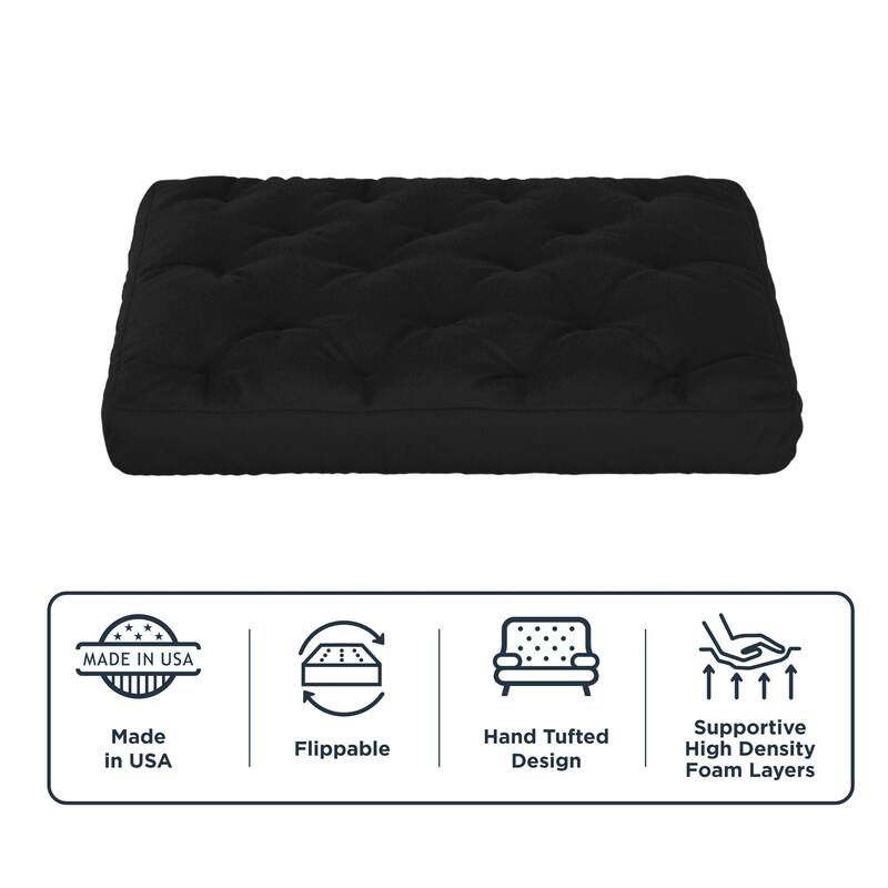 Loosh Home 12" Canvas Futon Mattress
