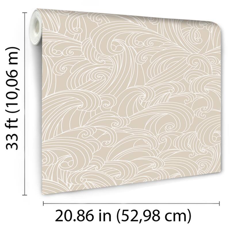 Veer Decor Big Wave Wallpaper