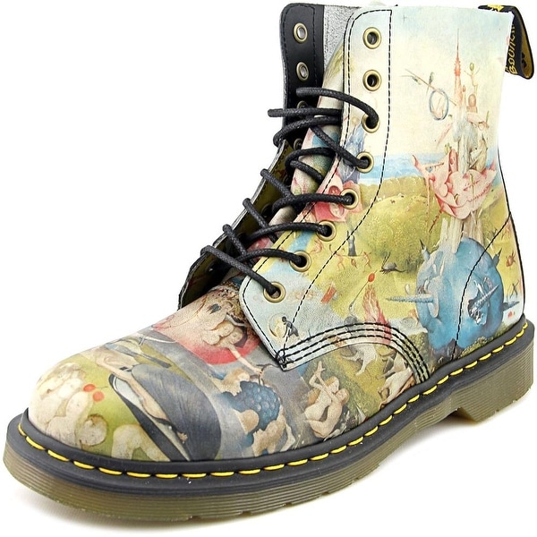 multi coloured dr martens