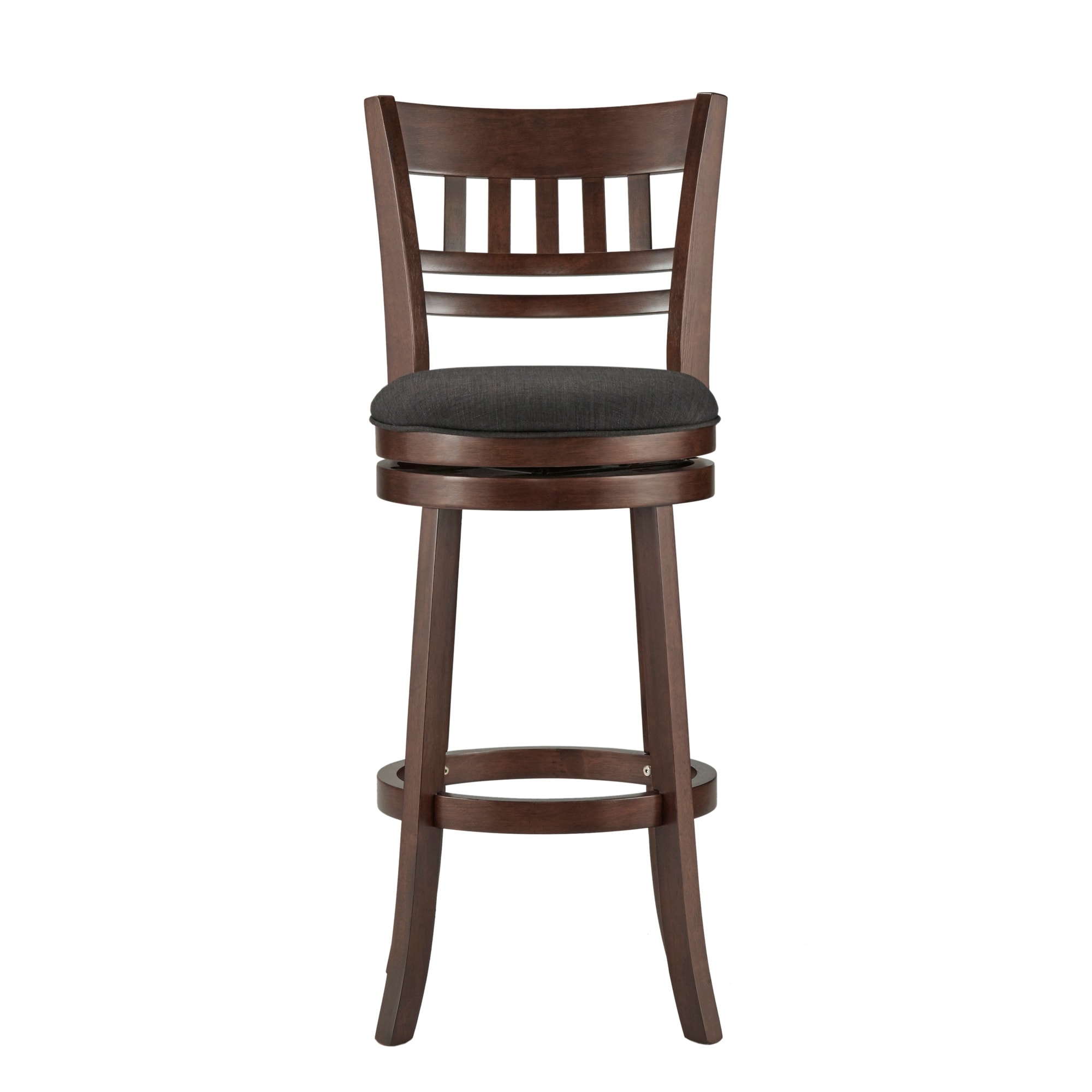 Eleanor double x back wood swivel bar stool new arrivals