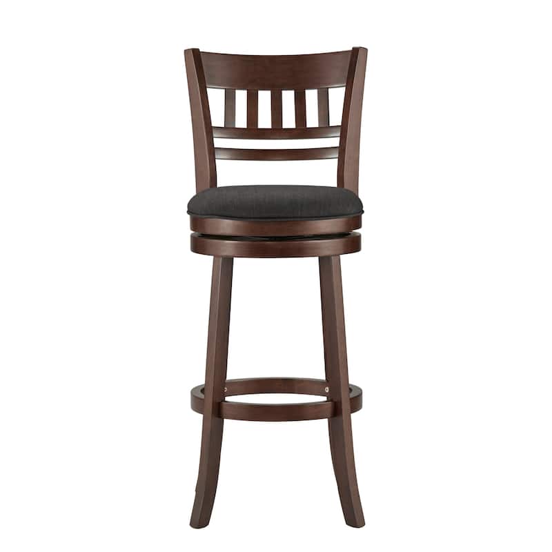 Verona Swivel 29-inch High Back Bar Stool by iNSPIRE Q Classic