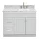 Option Grey / Carrara White Top